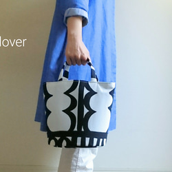 ＜北欧＞　Monochrome totebag　  =simple style= 1枚目の画像