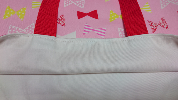 RIBBON　レッスンバック simple style　♡pink♡ 4枚目の画像