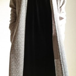 <Creema数量限定>ラスト！即納 Aran ami smokegray long cardigan 　 5枚目の画像