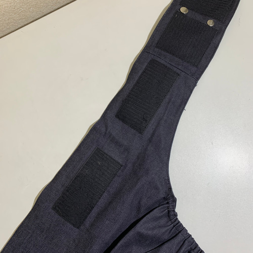 HAJIME AYUMU 高級児島デニム介護用オムツカバー FREEサイズ 大人用