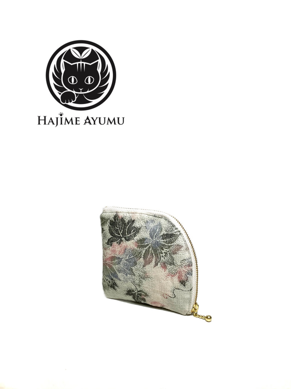 現品1点限り‼︎】HAJIME AYUMU 高級和柄着物リメイクデザインL字財布 