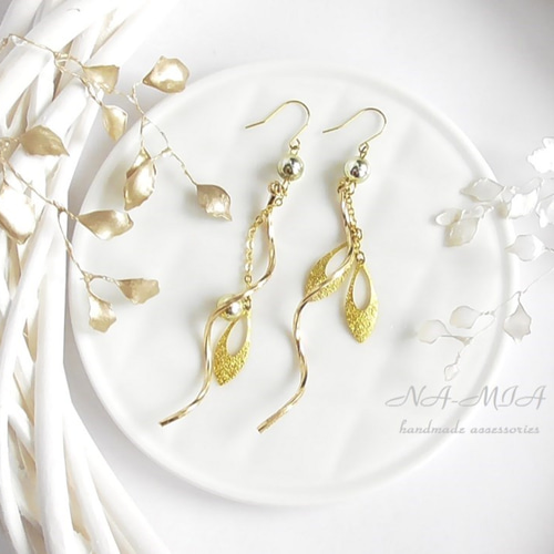 サージカルステンレス316L ゴールド リーフ ×スティックゴールド