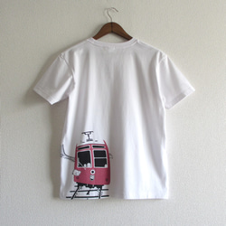 ウミキリン　つながるTシャツ（レトロケーブルカー）おとなサイズ　リンクコーデ 3枚目の画像