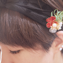 Hanakin花金 空氣鳳梨和花們 胸針 第5張的照片