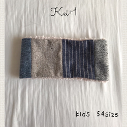 兒童拼布圍脖保暖器 KIDS54 第1張的照片