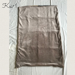 ウールガーゼ &フランネルボアリバーシブルブランケット 7枚目の画像