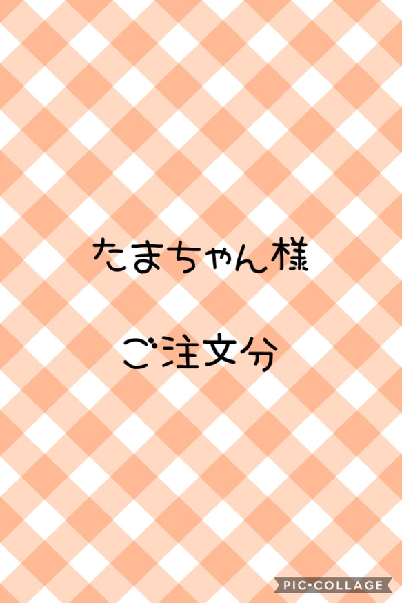 たまちゃん様　ご注文分 1枚目の画像