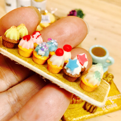 ドールハウス  ミニチュア パン・焼き菓子のセット 4枚目の画像