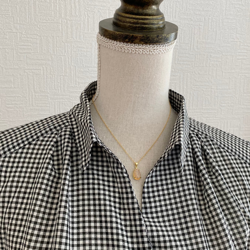 天然クリスタルオパール14kgfネックレス2.34ct☆オーストラリア  