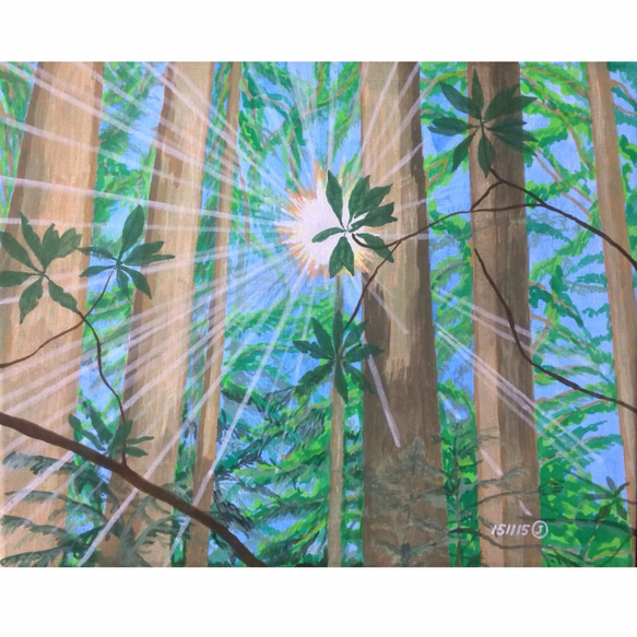 アクリルガッシュの風景画14 アクリルガッシュの風景画14 （ショップ アクリルガッシュの風景