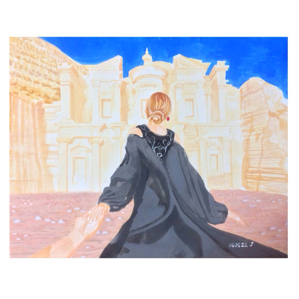 アクリルガッシュの風景画12 絵画 001roadstar 通販 2362647