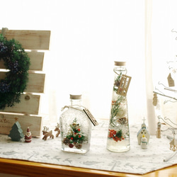 【Christmas】冬の新作 クリスマスツリーハーバリウム 5枚目の画像