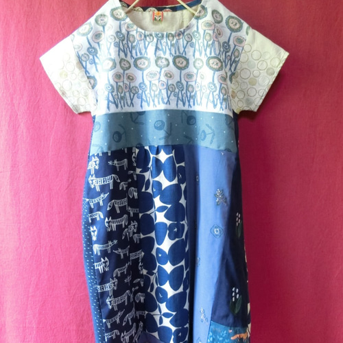 【ミナペルホネン】美品 piha ワンピース 花柄刺繍 カットワーク フリル袖 ミナペルホネン】美品 piha ワンピース 花柄刺繍 カットワーク フリル