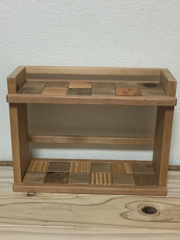 小さめラック2(木製ブロックタイプ) 1枚目の画像