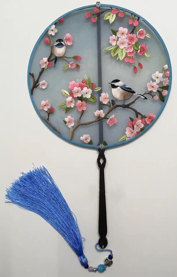 Amazon.co.jp: 中国四大伝統刺繍 両面刺繍 シルク素材 中国蘇州