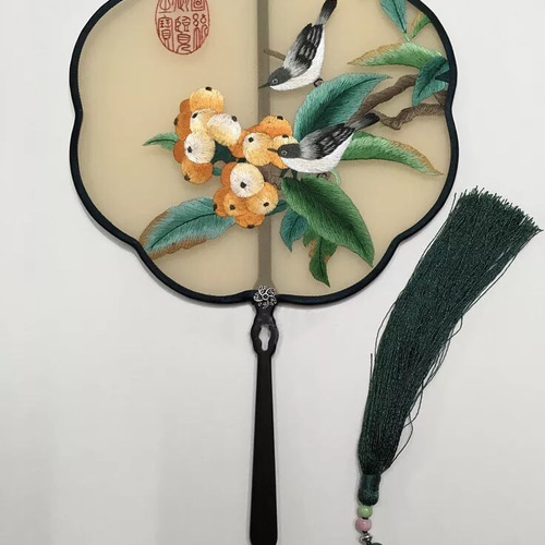 蘇州工芸両面刺繍飾衝立 蘇州工芸両面刺繍飾衝立