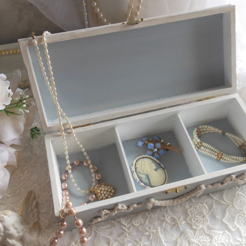 湯布院アンティーク 資生堂 ジュエリーケース アクセサリー 小物入れ