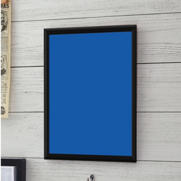 北欧 シンプル カラー  ポスター / ブルー 1枚目の画像