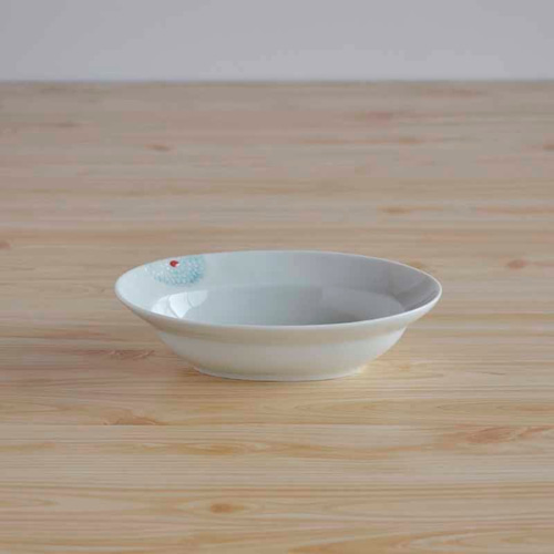 楽天市場】勲山窯「ダリア 楕円鉢 3色セット」20cm 波佐見焼