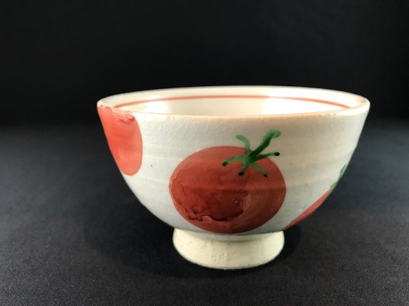 トマトの茶碗(中）　 1枚目の画像