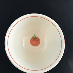 トマトの茶碗(中）　 2枚目の画像