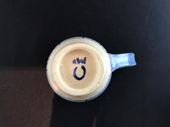 青　ICHIMATU　マグカップ <受注生産> 5枚目の画像