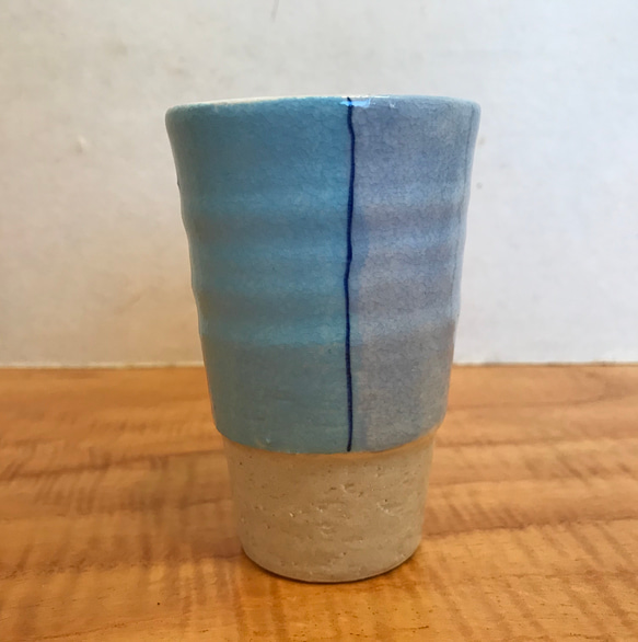 藍色 ICHIMATU 玻璃杯（小）定制 第5張的照片