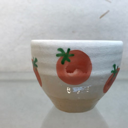 とまとの丸湯呑  tea cup 1枚目の画像