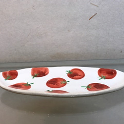 番茄長盤橢圓盤&lt;訂做&gt; 第4張的照片