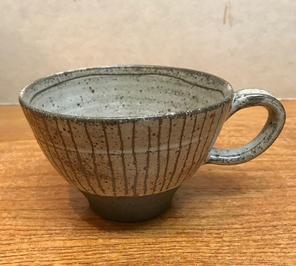 スープカップ<トクサ・ドット>    soup cup (L) 受注生産 1枚目の画像