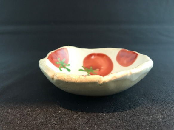 トマトの小皿  small dish   夏の福袋2018  ５枚セット (1080円お得なセット) 2枚目の画像