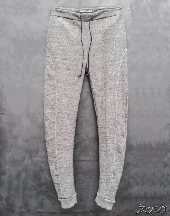 Acrylic Coated Track Pants - Gray Size2 第2張的照片