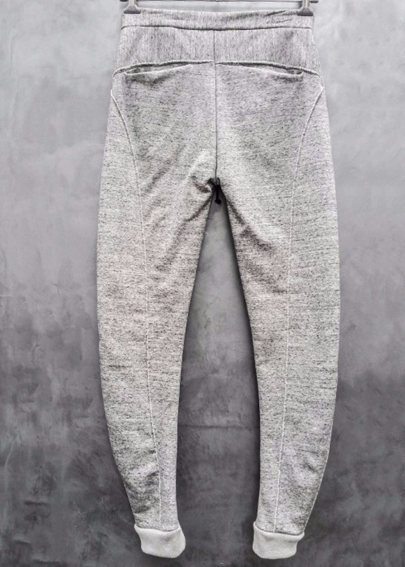 Acrylic Coated Track Pants - Gray Size2 第3張的照片