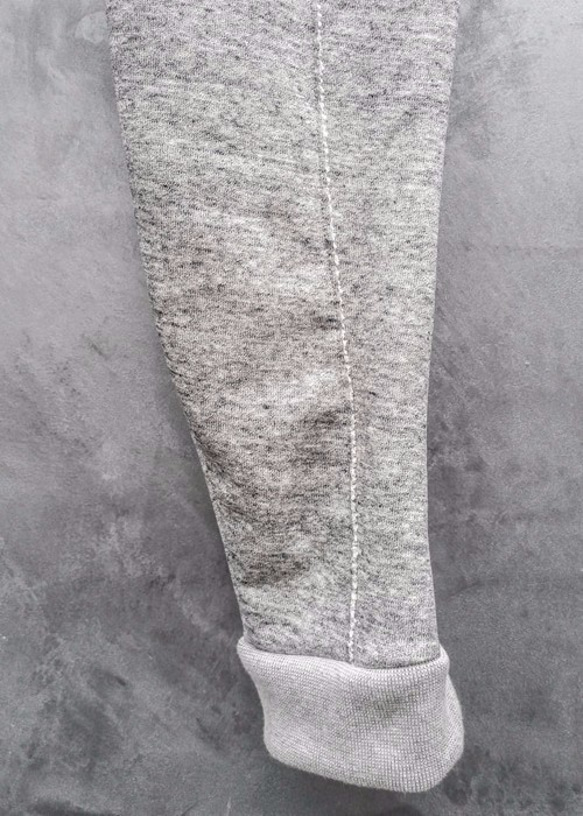 Acrylic Coated Track Pants - Gray Size2 第8張的照片