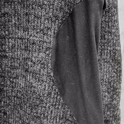Circular Cut Sliver Pullover Knit - Black Size1 第6張的照片