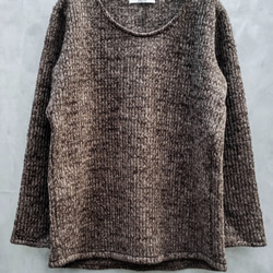 Snood Sliver Pullover Knit - Brown Size0 第3張的照片