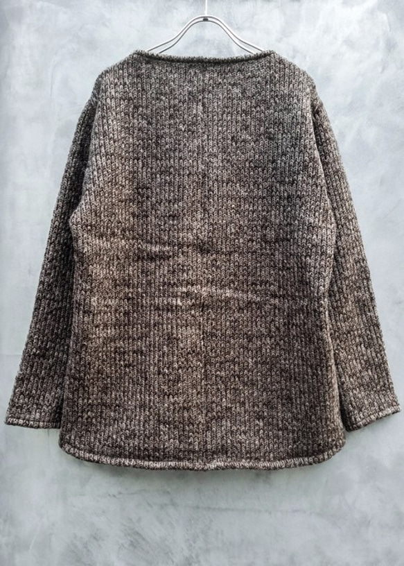 Snood Sliver Pullover Knit - Brown Size0 第5張的照片