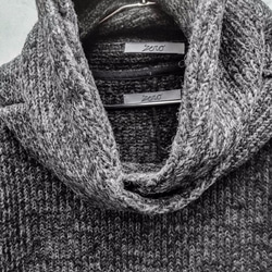 Snood Sliver Pullover Knit - Black Size0 第6張的照片