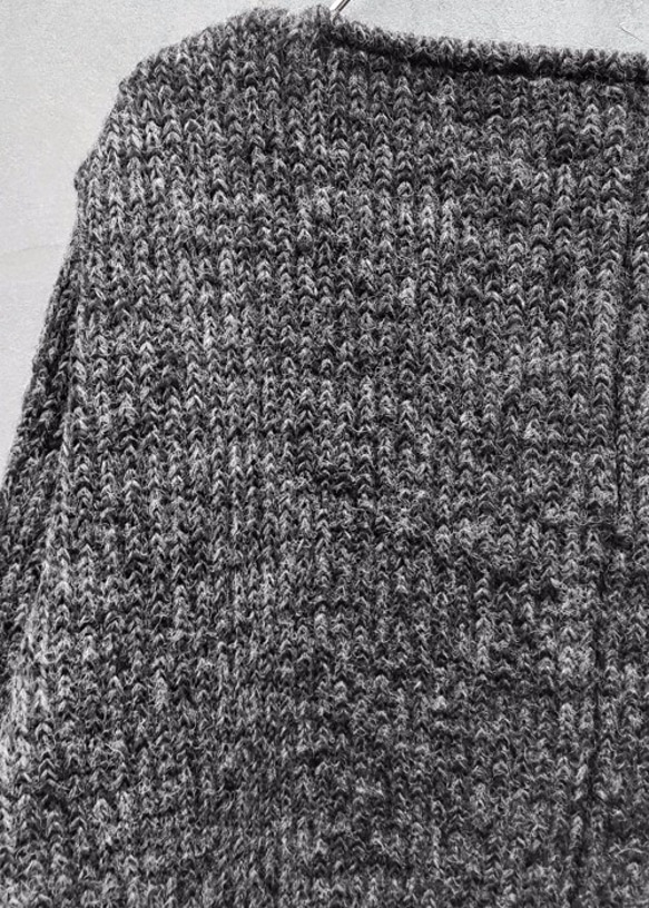 Snood Sliver Pullover Knit - Black Size0 第8張的照片