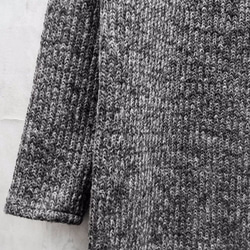 Snood Sliver Pullover Knit - Black Size0 第9張的照片