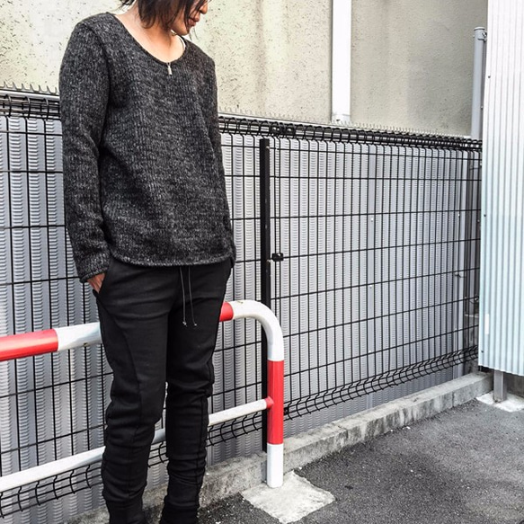 Sliver Pullover Knit - Black Size1 第1張的照片