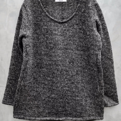 Sliver Pullover Knit - Black Size1 第2張的照片