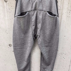 Japanesepaper Drop Crotch Slim Pants - Gray Size2 第4張的照片