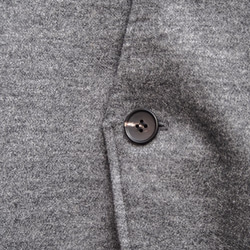 Balancircular Wool One Button Jacket - Gray Size2 第4張的照片