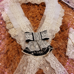 Nanette Atelier 手作：日本、英國高端蕾絲(Lace)復古系列衣領、手袖及心口針 第2張的照片