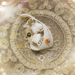 Nanette Atelier 手作飾品 :鈴蘭耳環(兩種帶法) 第1張的照片
