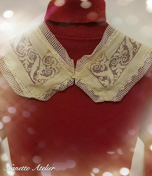 Nanette Atelier 手作飾品 ：re-make antique collar 第2張的照片