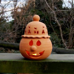 ハロウィーンランプ（かぼちゃのランプ） LEY 1K-391 1枚目の画像