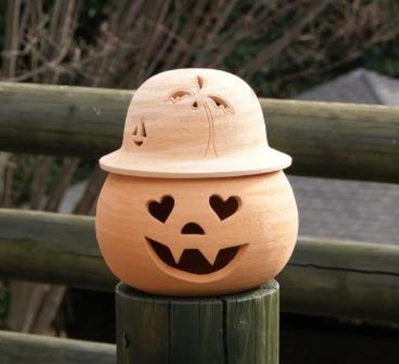 ハロウィーンランプ（かぼちゃのランプ）  CURIE  3K-585 2枚目の画像