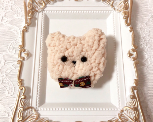 くまちゃんぬいぐるみブローチ ブローチ Malý Luk 通販 11268649